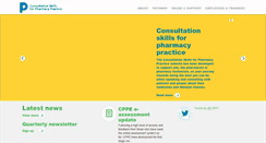 Desktop Screenshot of consultationskillsforpharmacy.com